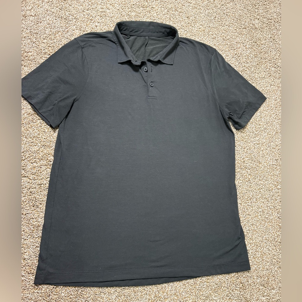lululemon athletica Charcoal Polo Shirt